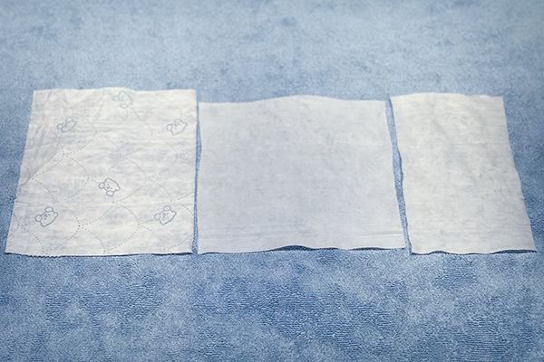 Taille des lingettes bébés testées