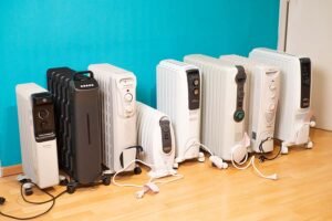 Radiateur à bain d'huile